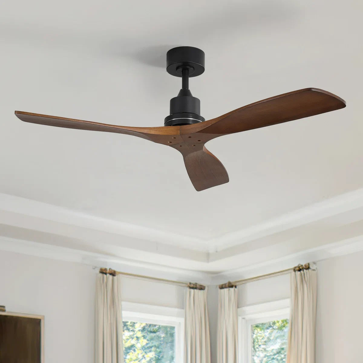 Nicola 52" 3 - Blade Standard Ceiling Fan with Remote Control
